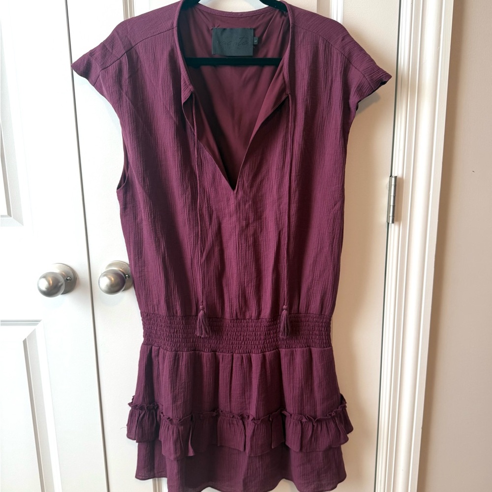 Vacate the label burgundy dress